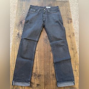 Gustin California Slim Selvedge Denim Size 33 x 34 Style# 130